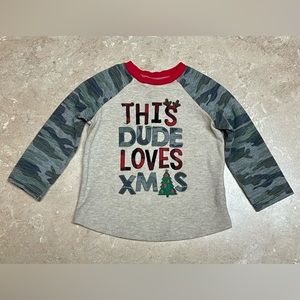 Mud Pie | Infant Christmas Shirt | 12-18 month